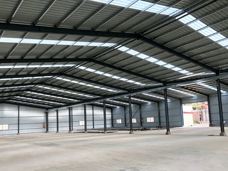 Cadre de structure préfabriqué en acier galvanisé