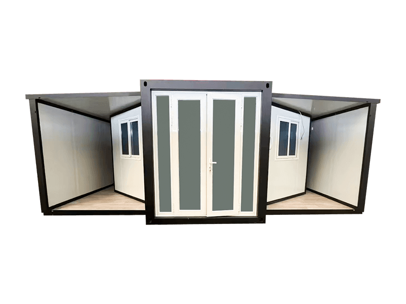 Maison conteneur préfabriquée extensible