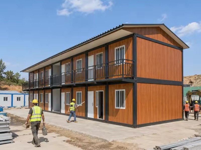 Maison de conteneur préfabriquée